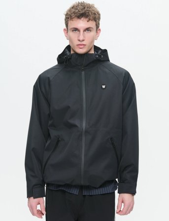 WOOD WOOD Wwari Parka Coat - Black - M