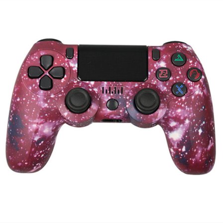 Langaton ohjain PS4/Pro/PS3/Slim/PC/Steam-laitteille, Bluetooth-ohjain, joystick, tukee 6-akselia, värinää, kosketusklikkausta