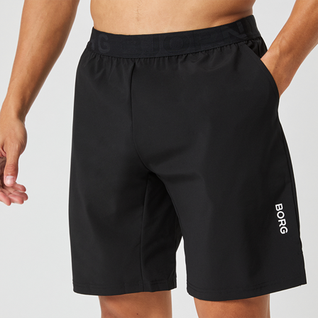 Björn Borg Borg Athletic 9" Shortsit Musta