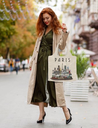 Martin Schwartz Paris Totebag - Cream - 46X46CM