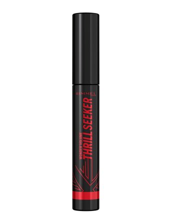 Rimmel Volume Thrill Seeker Mascara 004 Pitch Black - Nude - 8 ML