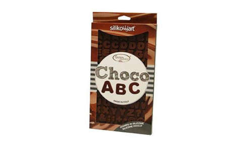 Silikomart Sjokoladeform Alfabetet