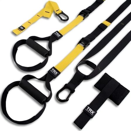 TRX All-in-One Suspension Trainer - Kotijärjestelmä kokeneille kuntosaliharrastajille, sisältää pääsyn TRX Training Clubiin - WELLNGS