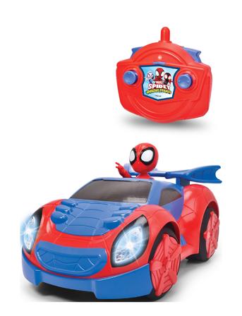 Rc Spidey Web Racer Toys Remote Controlled Toys Multi/patterned Jada Toys