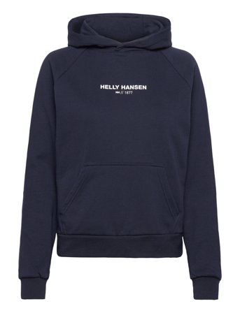 W Core Hoodie Navy Helly Hansen