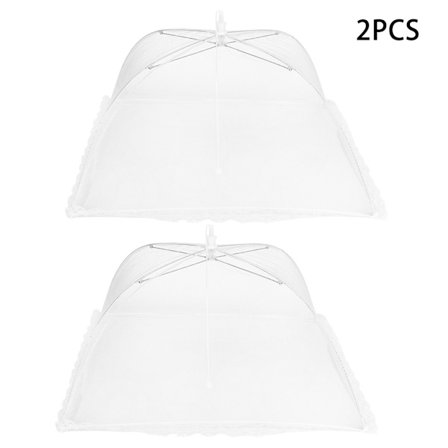 Sammenleggbart vaskbart matnett mot fluer, telt, kjøkkenutstyr