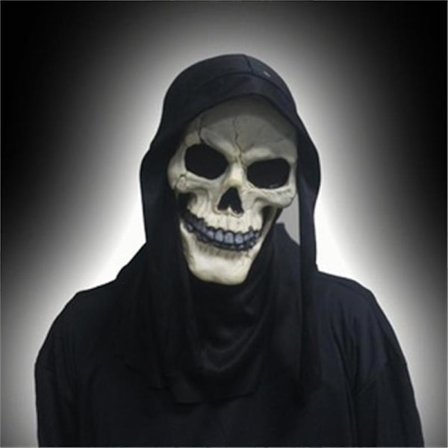 Ghost Face Scream Film Skräck Mask Halloween Killer Cosplay Vuxen Kostym Tillbehör Rekvisita