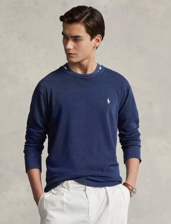 Polo Ralph Lauren Spa Terry Sweatshirt - Navy - XXL