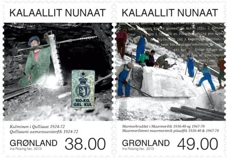 Grønland - Minedrift IV - Postfrisk sæt 3v