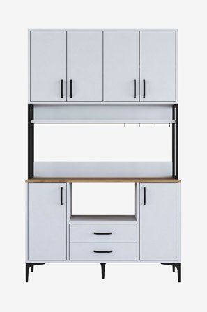 Hanah Home - Monikäyttökaappi Daisy - Valkoinen - Kaapit - - Homeroom