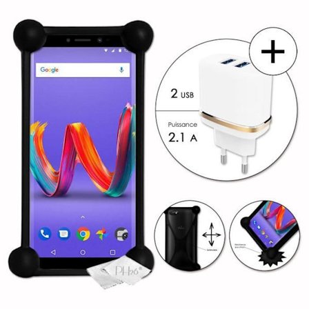 Coque bumper - Wiko - Harry 2 - Stöttålig - Silikon - Ultra hållbar