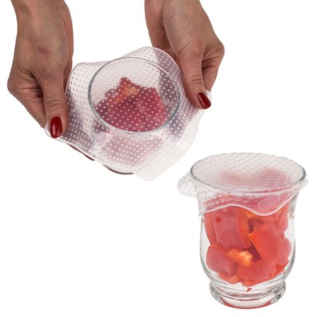 Uudelleenkäytettävät Food Wraps Silikoni