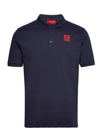 Daltorino Polos Short-sleeved Marineblå HUGO