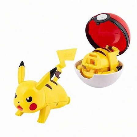 18 stiler original Pokemon Elf Ball Leker Pocket Monsters Figurer Modell Pikachu Gengar Elf Ball Dragonite Snorlax Lapras Barneleker