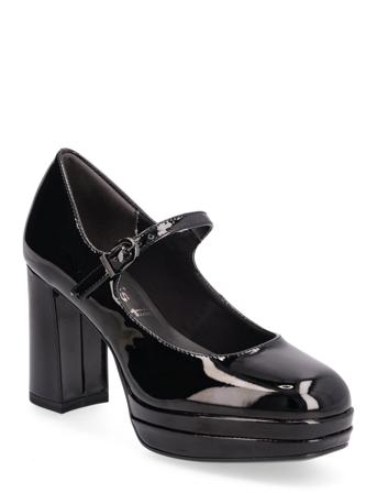 Woms Slip-On Shoes Heels Pumps Classic Svart Tamaris