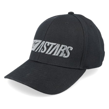 Alpinestars - Black - flexfit - Cap - Reblaze Hat Black/Grey Flexfit - Hatstore