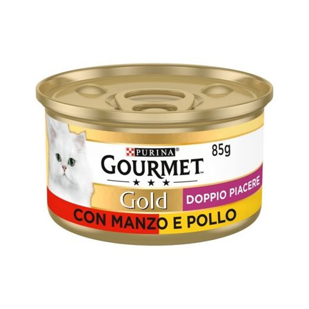 Purina Gourmet Gold Doppio Piacere Con Manzo E Pollo Per Gatti