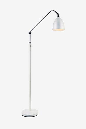 Markslöjd - Gulvlampe Fredrikshamn - Hvid - Gulvlamper - Fra Homeroom