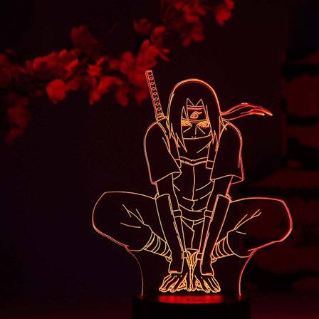 Itachi Uchiha Yö Otaku Lamppu – Naruto Shippuden – Anime La