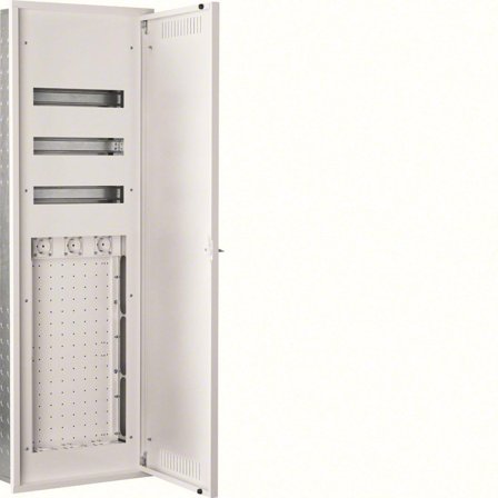 Hager FFW73MF1 Sentralapparat 3 x 15 moduler Dybde: 82 mm, Elfordeling & strømforsyning