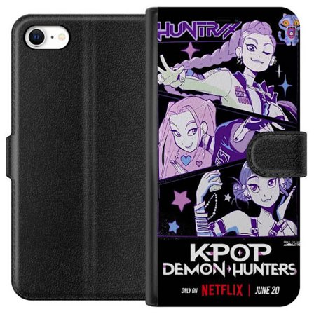 Kompatibelt Lommeboketui til Apple iPhone 6s Kpop Demon Jegerne Huntrix Plakat Mira Zoey Rumi Lilla Stjerne Glød