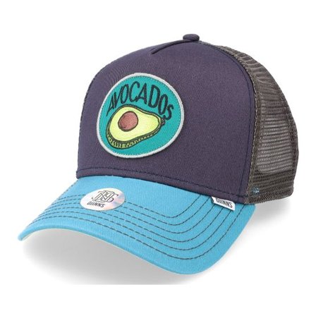 Djinns - Blå trucker Keps - Hft Cap Food Avocado Navy Trucker @ Hatstore