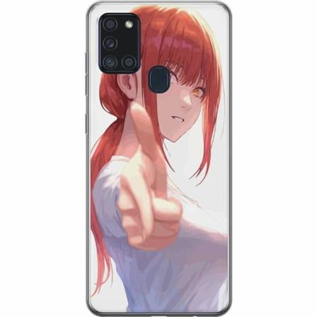 Samsung Galaxy A21s Skal / Mobilskal - Makima Chainsaw Man