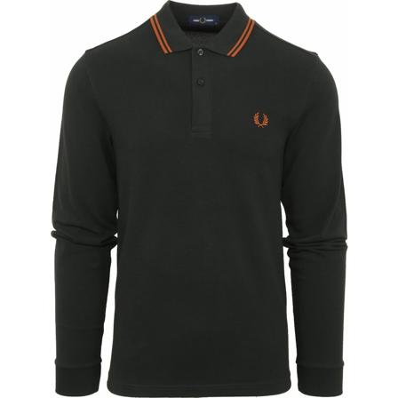 Fred Perry, Polo Shirts Zielony, Mężczyzna, Rozmiar: L