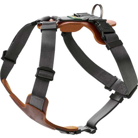Hunter - Dog Harness Mixed Aalborg Cognac S Chest 46-67cm - Hund - Halsbånd - ZOO.no