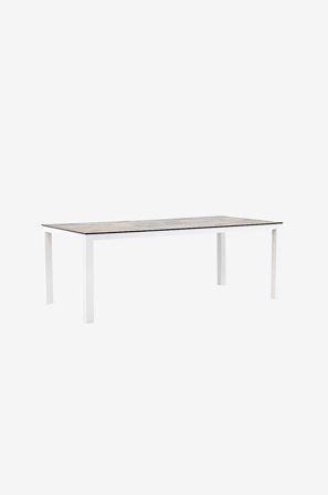 Venture Home - Matbord Lambi, 205x100x75 - Grå - Spisebord - Fra Homeroom