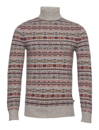 Mafairisle Roll Knitwear Turtlenecks Multi/mønstret Matinique
