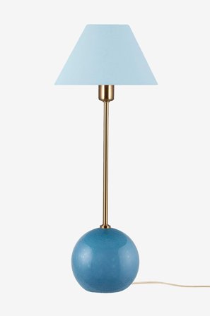 Globen Lighting - Bordlampe Iris 20 - Blå - Bordlamper - Fra Homeroom