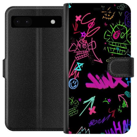 Kompatibelt Plånboksfodral till Google Google Pixel 6a Guldlejon