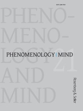 Phenomenology and mind (2021). Vol. 21: The phenomenology of social impairments