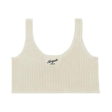 Axel Arigato, Grid Tank Top Wit, Dames, Maat:M