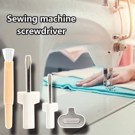 4st/ set Plate Driver Sömnad Rengöringsborste Sömnadsreparationsverktyg