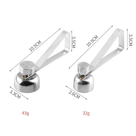 Kaksi osainen kuoren avaaja munien avaamiseen, sopii raa'alle/pehmeä keitetylle