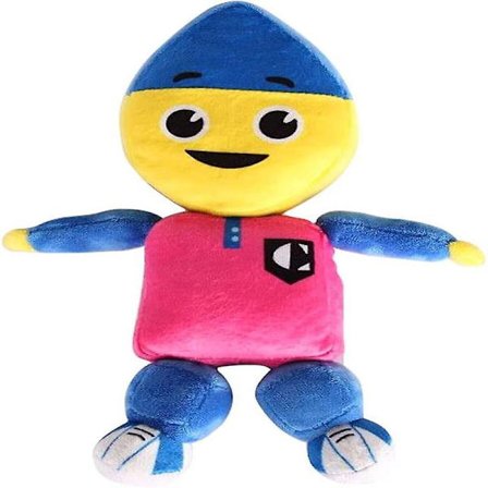 Charlie's Colorforms City Pehmolelu Superpehmeä Pehmolelu Lelu 25 cm