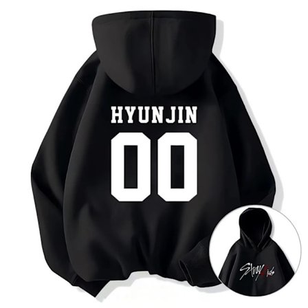 Stray Kids rento huppari unisex pitkähihainen collegepaita