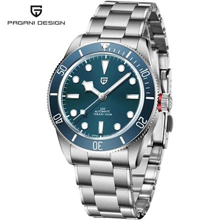 Automatisk ur til mænd mekaniske ure luksus rustfrit stål vandtæt ur