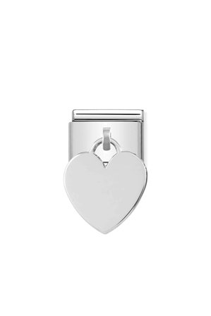 CHARMS 925 Sterling Silver Engraving Pendant Heart