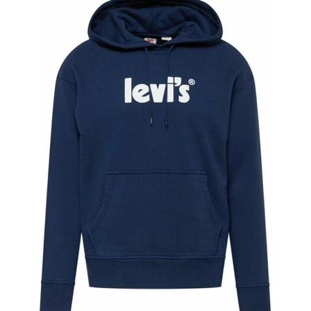 Levi's, hoodie 38479 38479-0081 Blauw, Heren, Maat:S