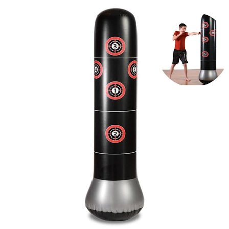 Täytettävä seisova lyöntipussi aikuisille ja lapsille 160cm vapaasti seisova KLB