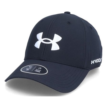 Under Armour - Svart adjustable Keps - Ua Golf96 Hat Black Adjustable @ Hatstore