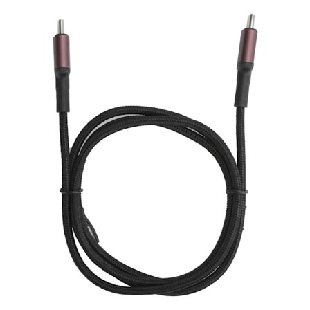 KUULAA Zinklegering och Nylonflätad Snabbladdnings- och Dataöverföringskabel för Type‐C till Type‐C 1m