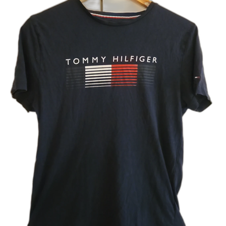 Marinblå Tommy Hilfiger t-shit stl. S