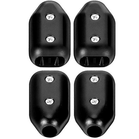 4 st Repklämmor, Återanvändbar Repklämma 3/8 tum Repkopplingsklämma Lämplig för 7-8 mm Nylonrep eller Flätade Rep - Perfekt