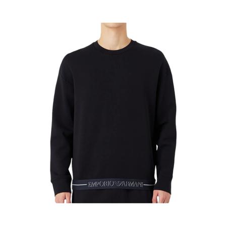 Emporio Armani Sweatshirts Blå, Herre