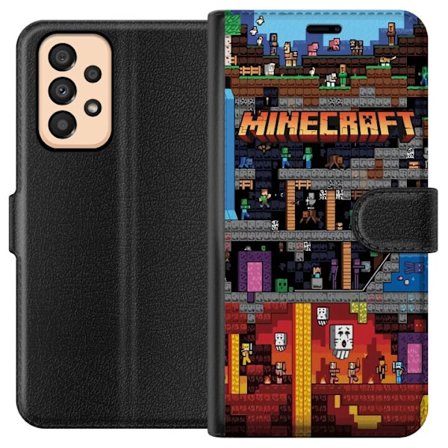 Yhteensopiva Lompakkokotelo Samsung Galaxy A33 5G Minecraft