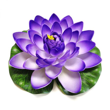 Kunstige vannliljer, flytende lotusblomst, damroser, lotus, vannlilje